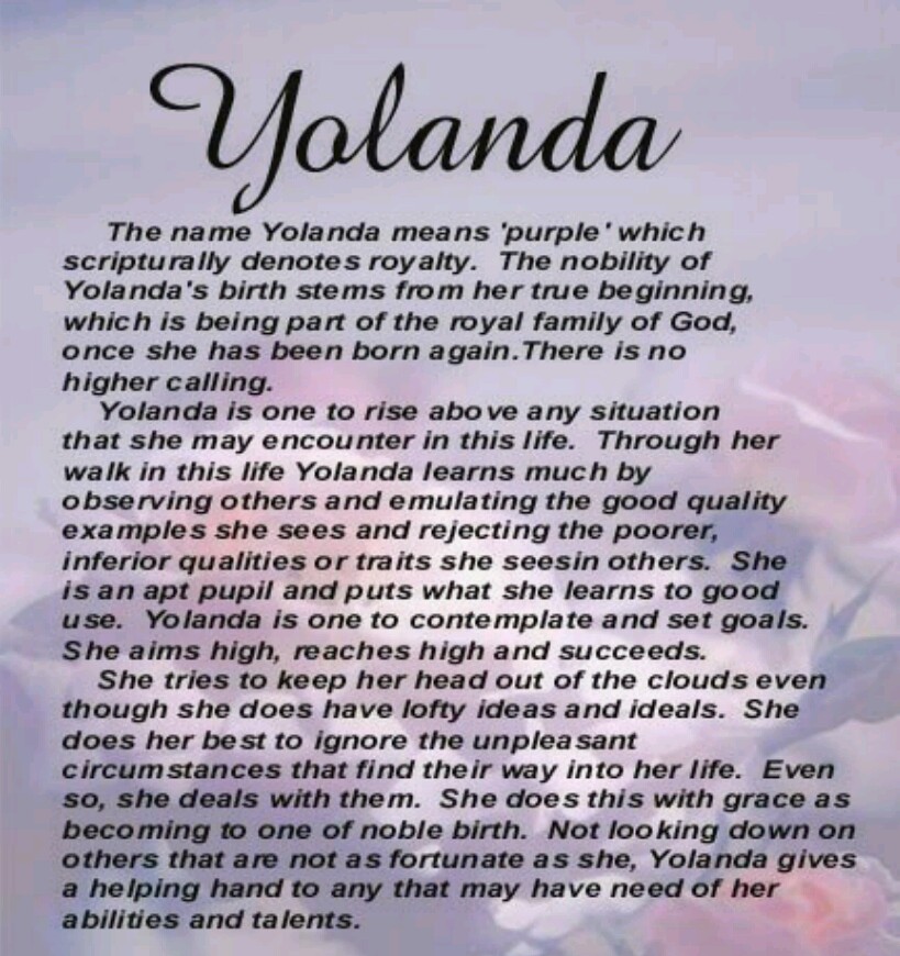 Yolanda avatar picture