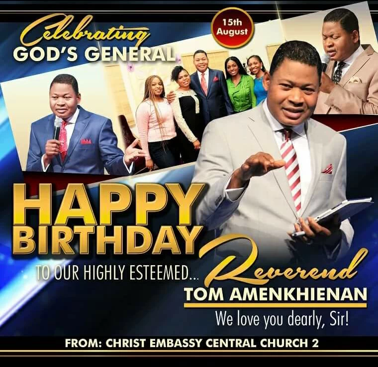 Pastor K Joyeux Anniversaire Reverend Sir On Kingschat Web