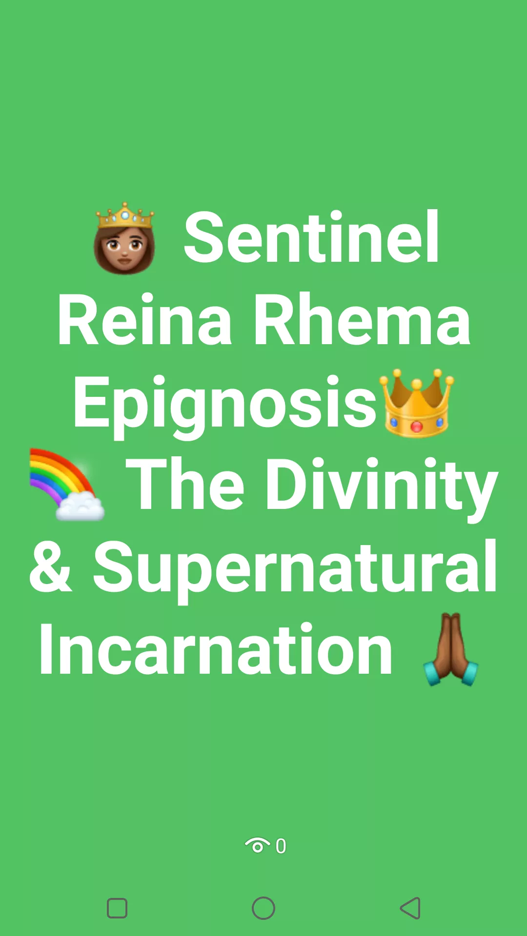 Sentinel Rhema Epignosis avatar picture