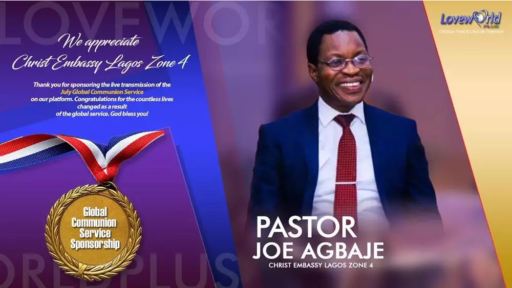 PASTOR JOE AGBAJE avatar picture