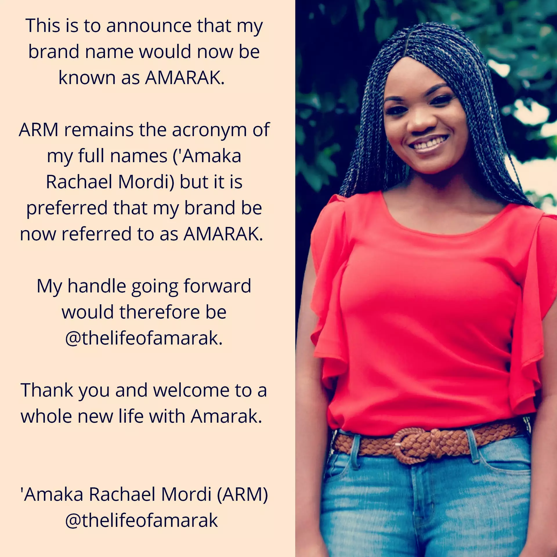 Amaka Rachael Mordi (AMARAK) avatar picture