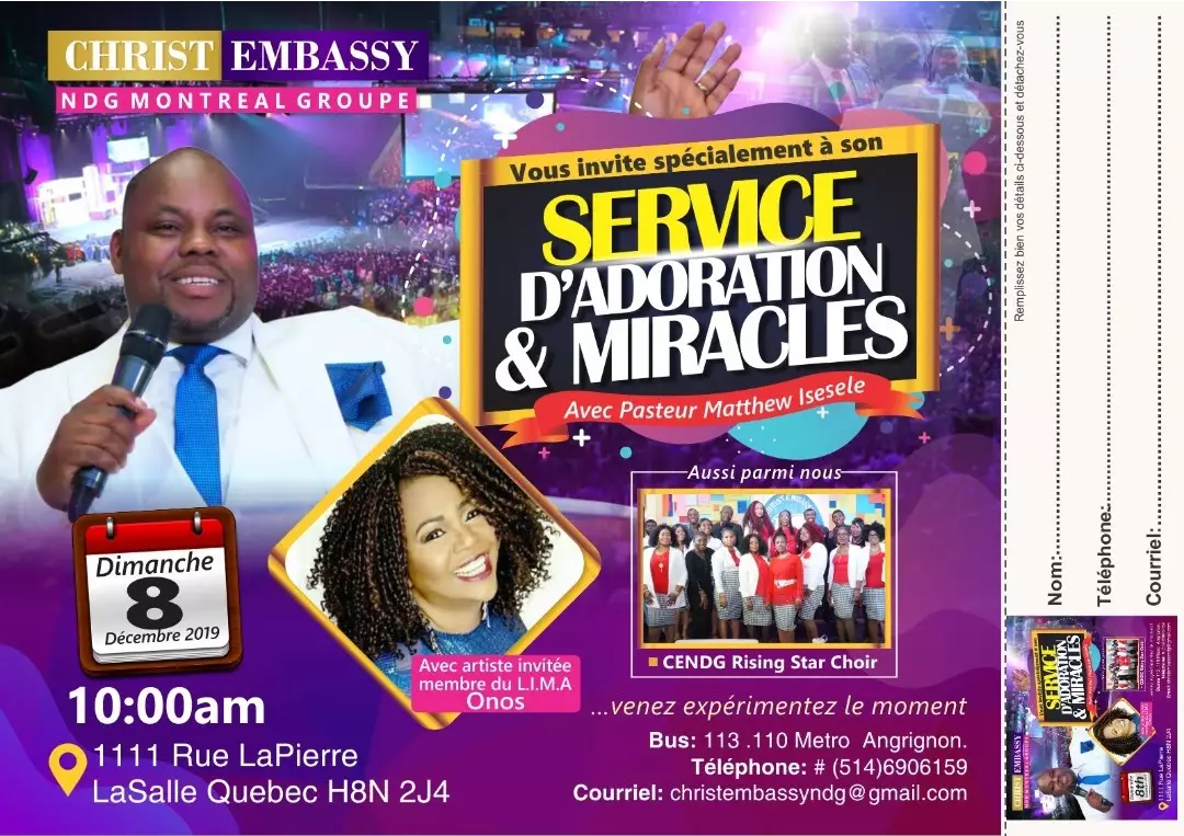 CHRIST EMBASSY NDG avatar picture