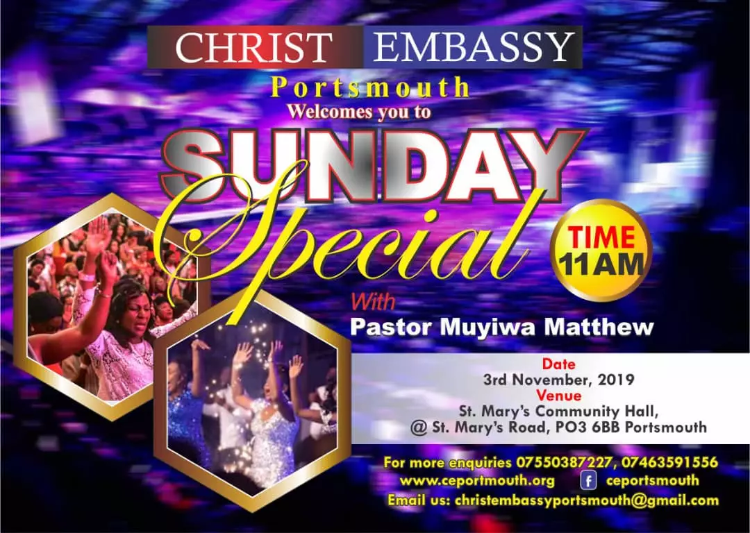 Pastor Muyiwa Matthew(PhD) avatar picture