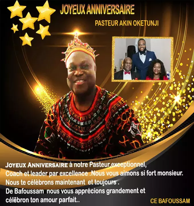 Ewane Charlotte Joyeux Anniversaire Estime Pasteur Tu On Kingschat Web