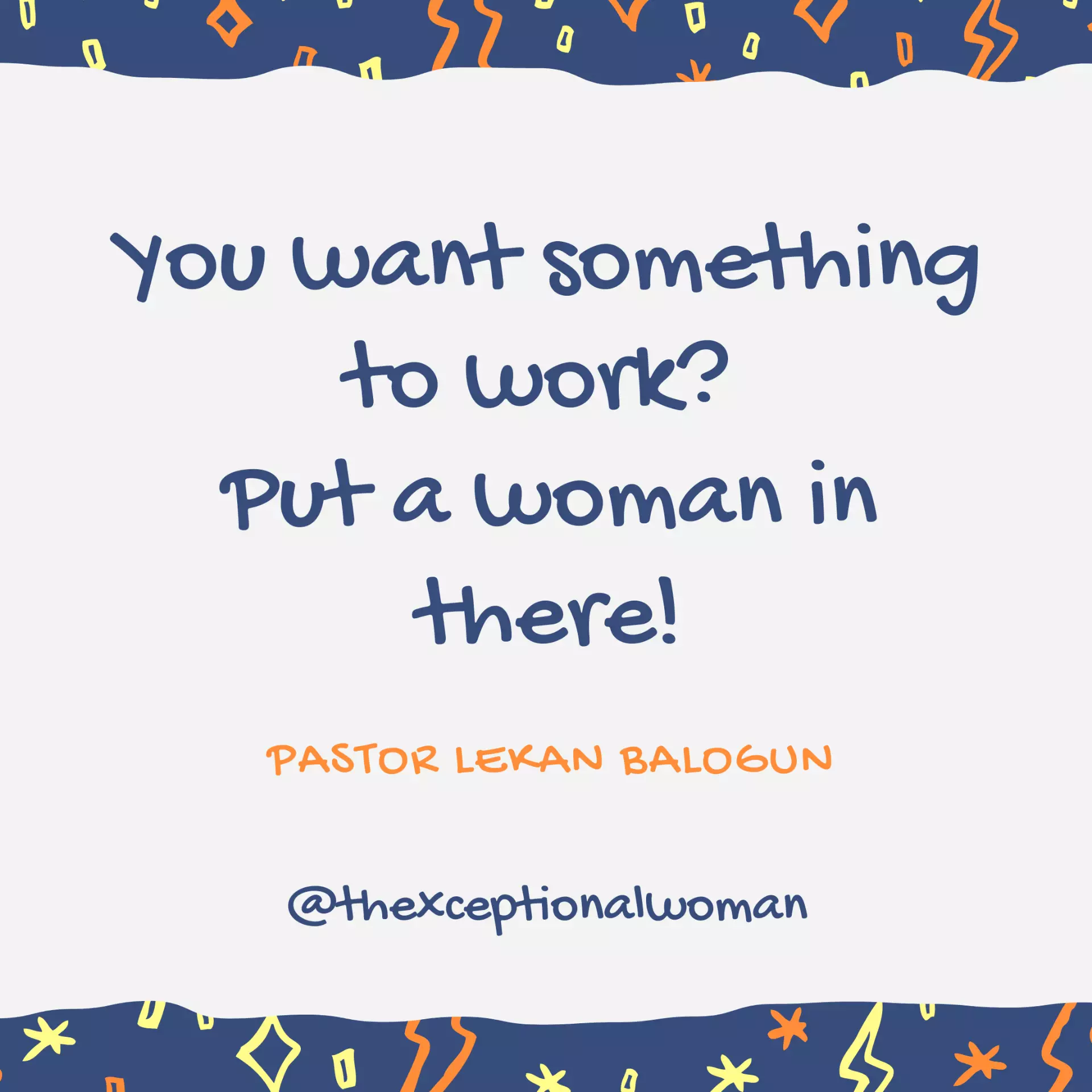 The Exceptional Woman with Pastor Tutu avatar picture