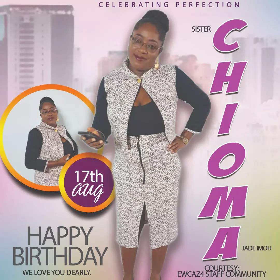 Pst Gina Happy Birthday Sis Chioma Thank On Kingschat Web