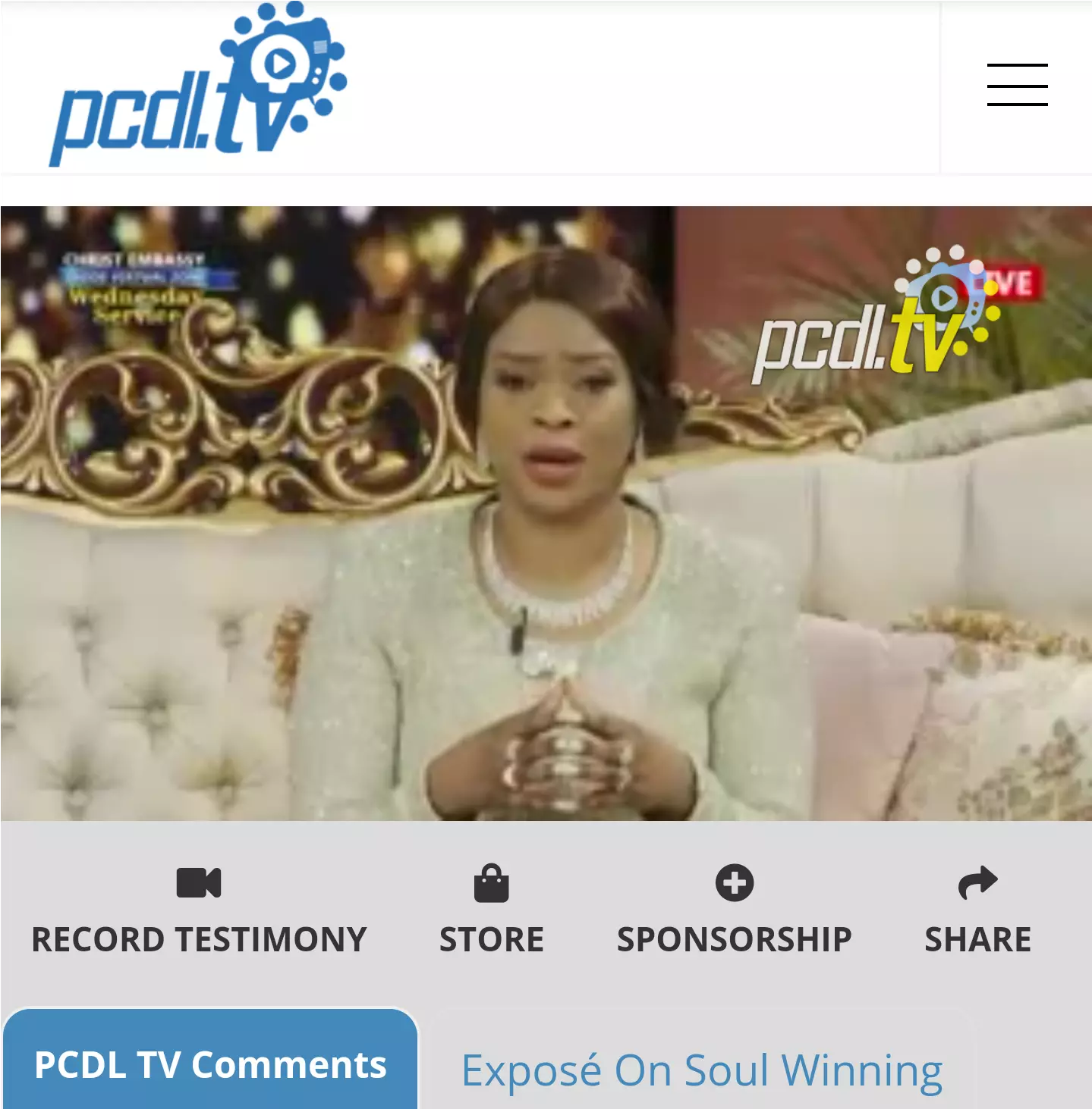 Pcdl Tv What A Beautiful Moment It On Kingschat Web