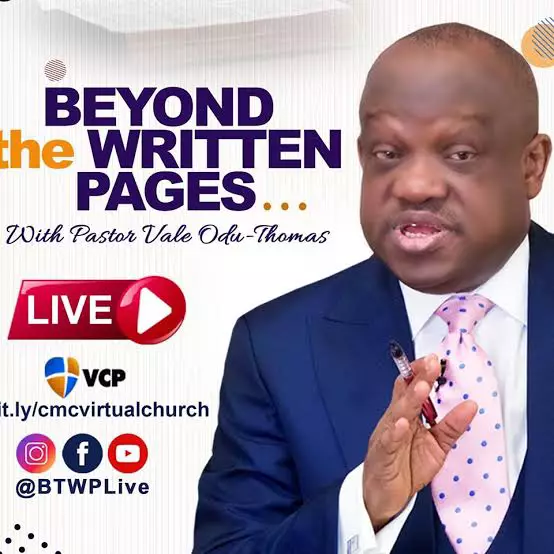BEYOND THE WRITTEN PAGES WITH PASTOR VALE ODU-THOMAS avatar picture