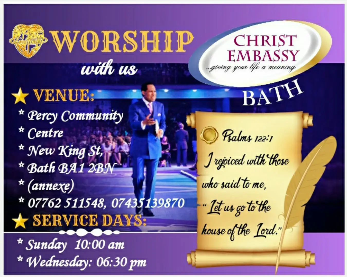 Christ Embassy BATH avatar picture